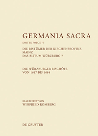 Die Würzburger Bischöfe von 1617 bis 1684