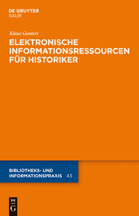 Elektronische Informationsressourcen für Historiker