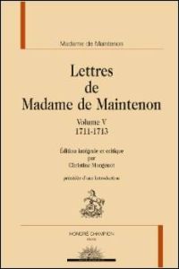 Lettres de Madame de Maintenon