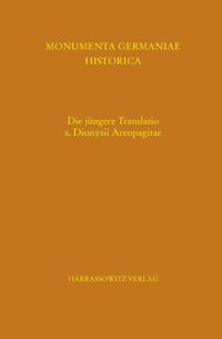 Die jüngere Translatio s. Dionysii Areopagitae