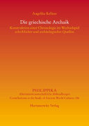 Die griechische Archaik