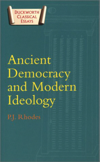 Ancient Democracy and Modern Ideology