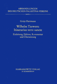 Wilhelm Tzewers: Itinerarius terre sancte