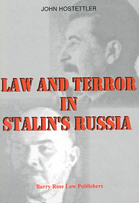 Law and Terror in Stalin's Russia
