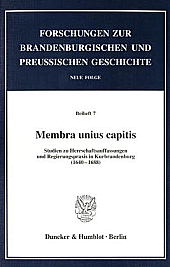 Membra unius capitis