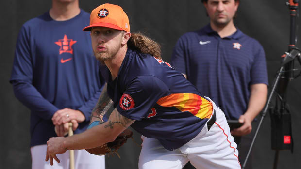 Houston Astros relief pitcher Josh Hader