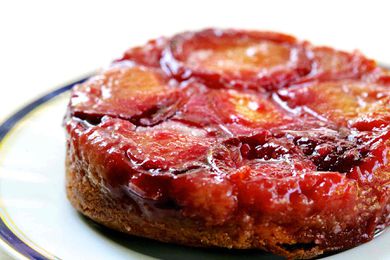 Plum Upside Down Cake