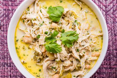 White Chicken Chili in the pressure cooker