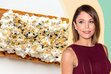 Bethany Frankel cut out next to a photo of her favorite midnight snack