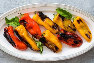 Mozzarella Stuffed Mini Peppers