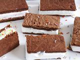 Easy Ice Cream Sandwich Recipe - ice cream sandwiches on a tray