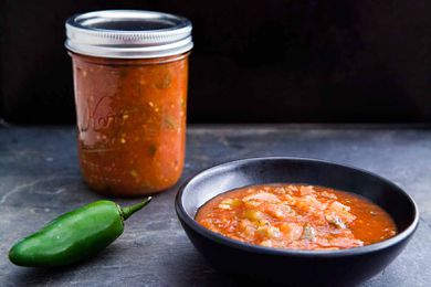 Canned Tomato Salsa