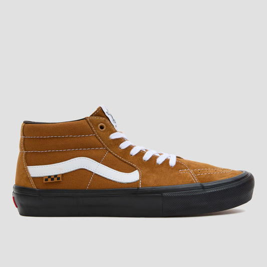 Vans Skate Grosso Mid Skate Shoes Pig Suede Brown / Black