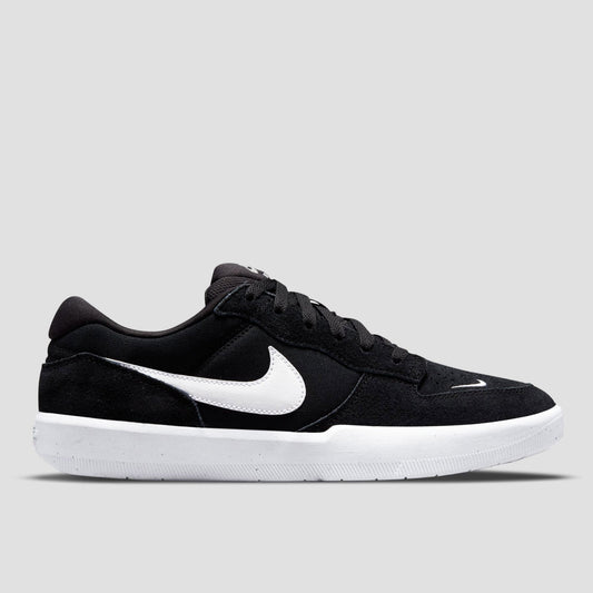 Nike SB Force 58 Skate Shoes Black White Black