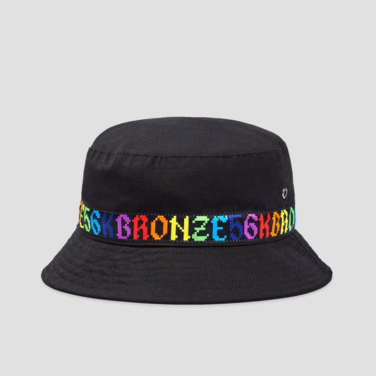 Bronze Old E Bucket Hat Black