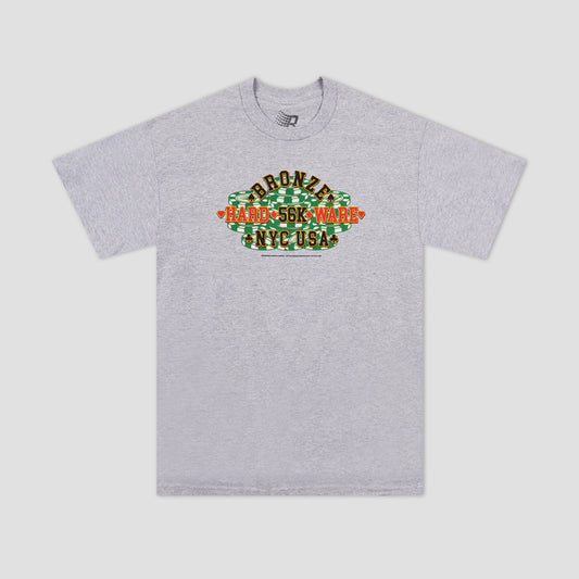 Bronze Poker T-Shirt Heather Grey