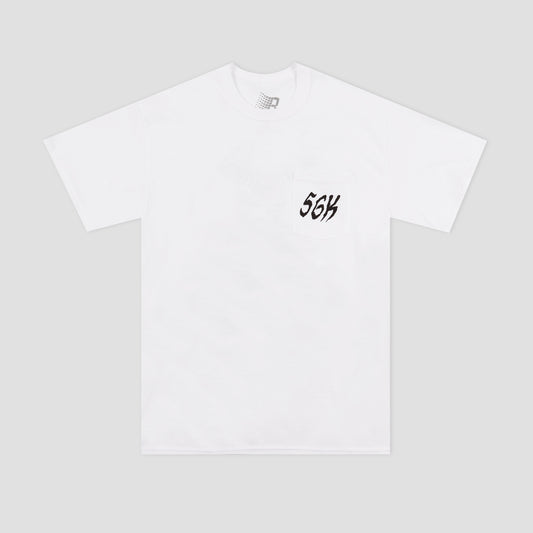 Bronze Tiger Pocket T-Shirt White