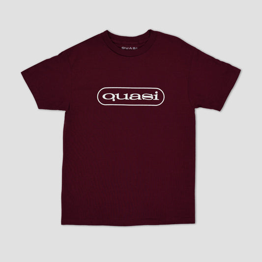 Quasi Boomerang T-Shirt Burgundy