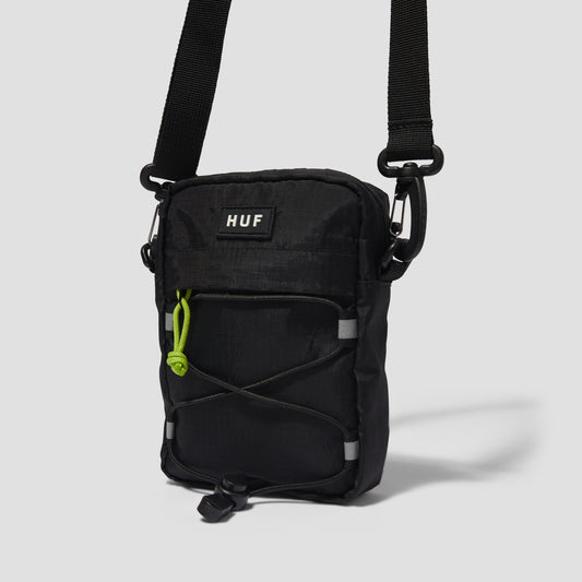 HUF Bowery Side Bag Black