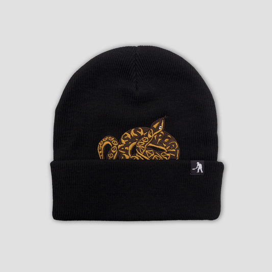 Passport Coiled Beanie Black