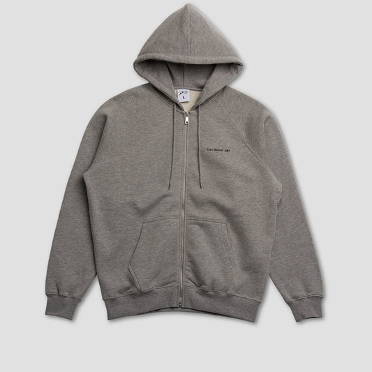 Last Resort AB Atlas Monogram Zip Hood Heather Grey