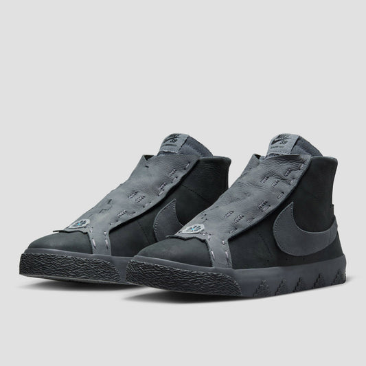 Nike SB Zoom Blazer Mid Di'orr Greenwood Skate Shoes Anthracite / Dark Smoke Grey