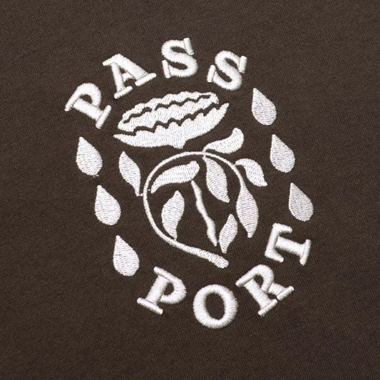 PassPort Fountain Embroidery T-Shirt Bark