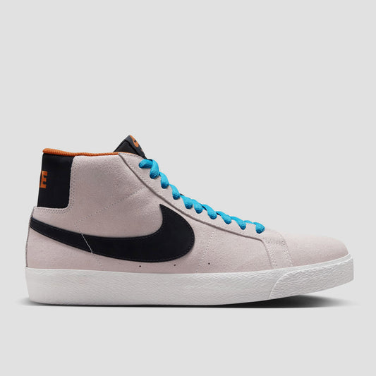 Nike SB Olympic Pack Zoom Blazer Mid Electric Skate Shoes Phantom / Black Monarch / Summit White