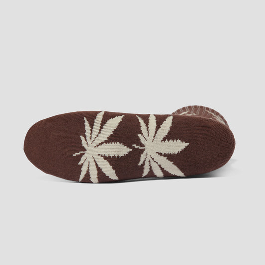 HUF Set Plantlife Sock Brown