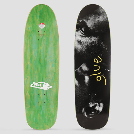 Glue 9.125 The Kiss 2 Skateboard Deck Black