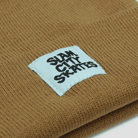 Slam City Skates Mile Beanie Caramel