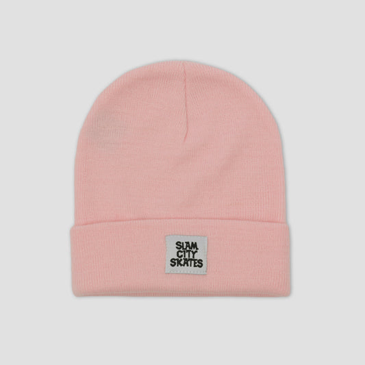 Slam City Skates Mile Beanie Pink