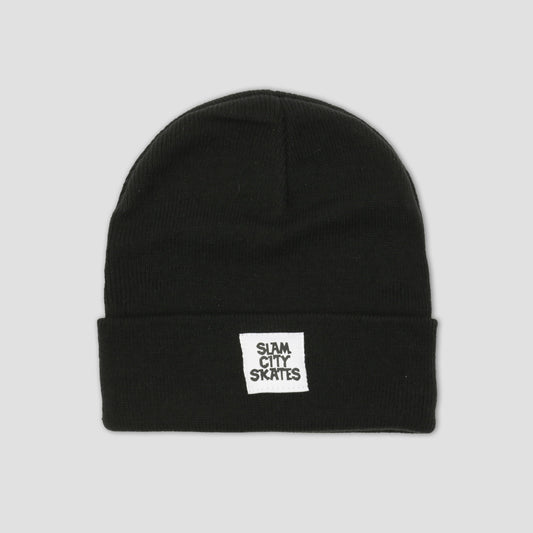 Slam City Skates Mile Beanie Black