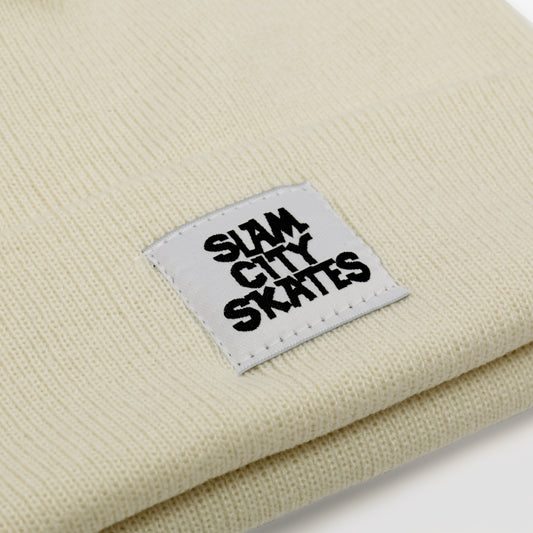 Slam City Skates Mile Beanie Bone