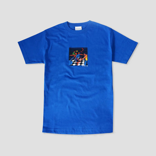 Skateboard Cafe Old Duke T-Shirt Royal Blue