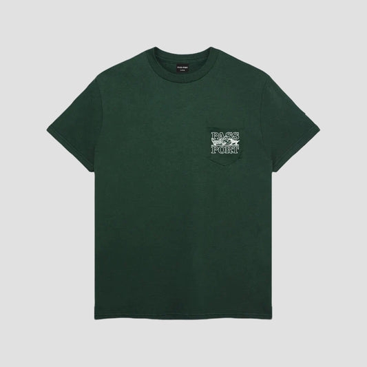 PassPort Trinkets Pocket T-Shirt Forest Green