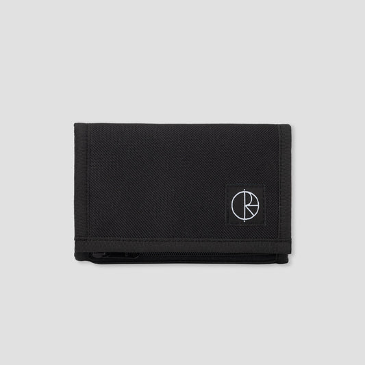 Polar Skate Co Key Wallet Stroke Logo Black