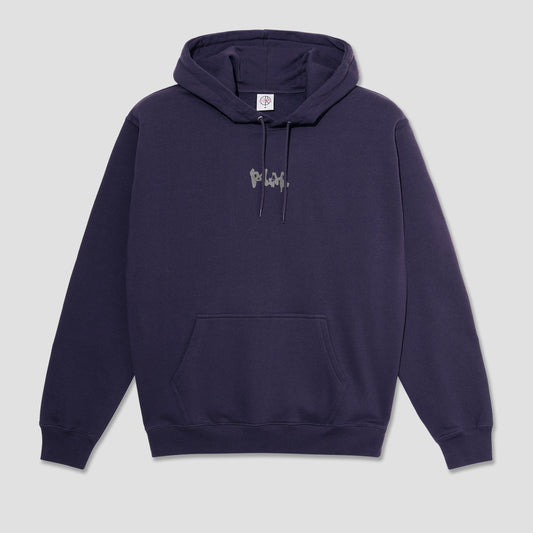 Polar Drip Logo Dave Hoodie Dark Violet