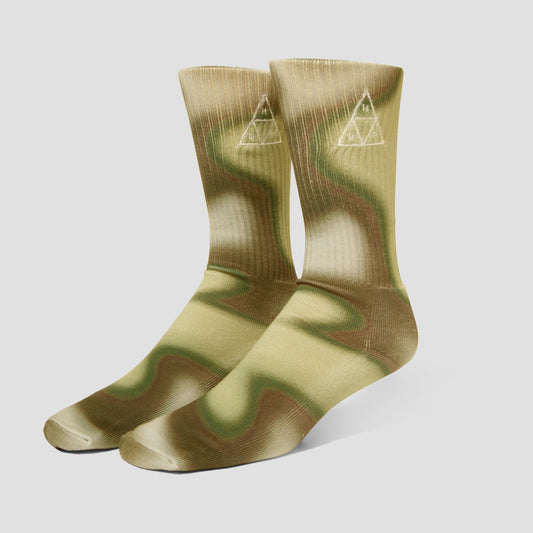 HUF Space Dust Digital Crew Sock Brown