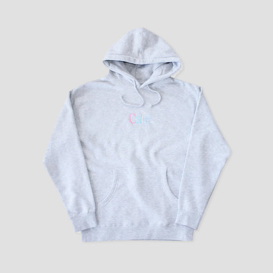 Skateboard Cafe Wayne Embroidered Hood Heather Grey