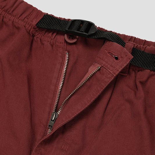 Dancer Belted Simple Pant Brick Red