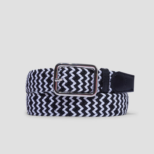 Butter Goods Braided Belt Black / White