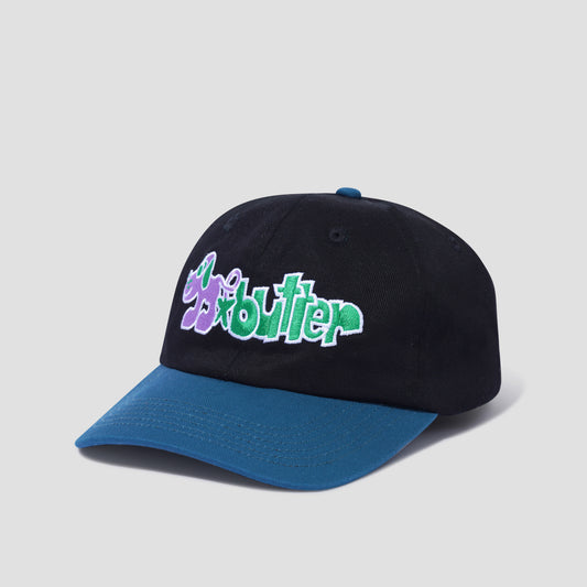 Butter Goods Pooch 6 Panel Cap Black / Teal