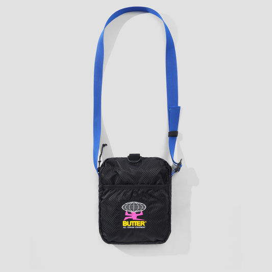 Butter Goods Ripstop Side Bag Black