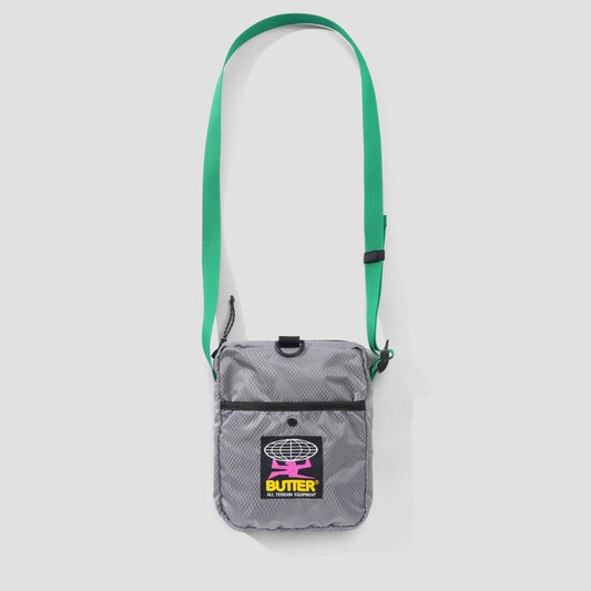 Butter Goods Ripstop Side Bag Grey