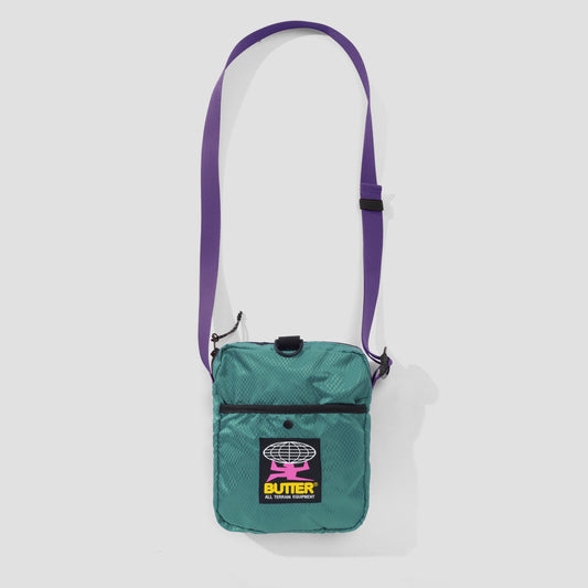 Butter Goods Ripstop Side Bag Teal