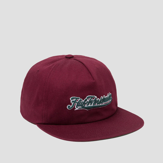 HUF Crackerjack Snapback Cap Berry