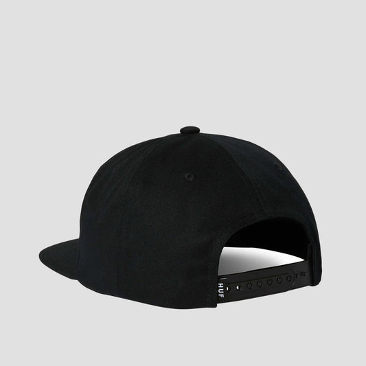 HUF Crackerjack Snapback Cap Black