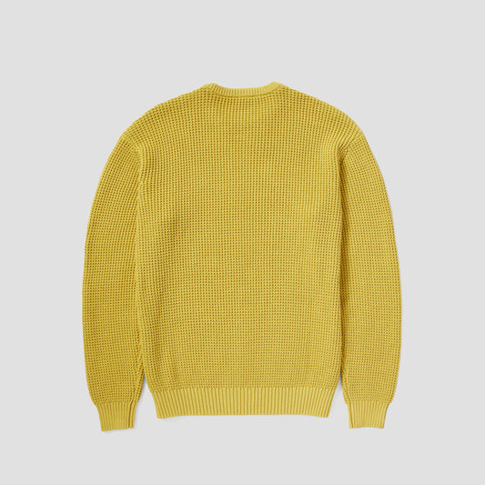 HUF Filmore Waffle Knit Sweater Cactus