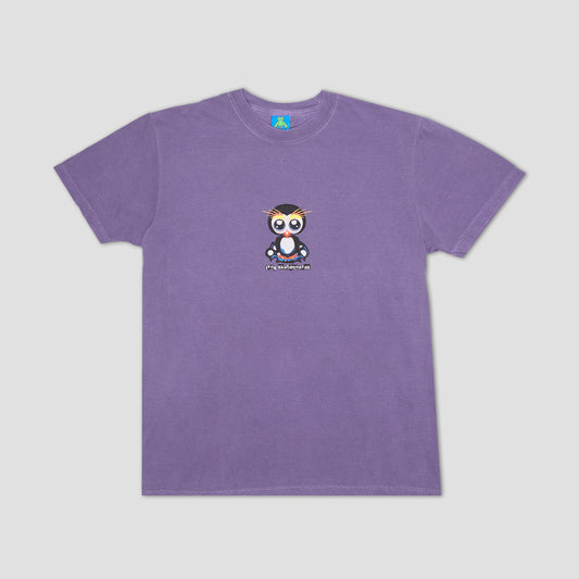 Frog Secret Penguin T-Shirt Soft Purple